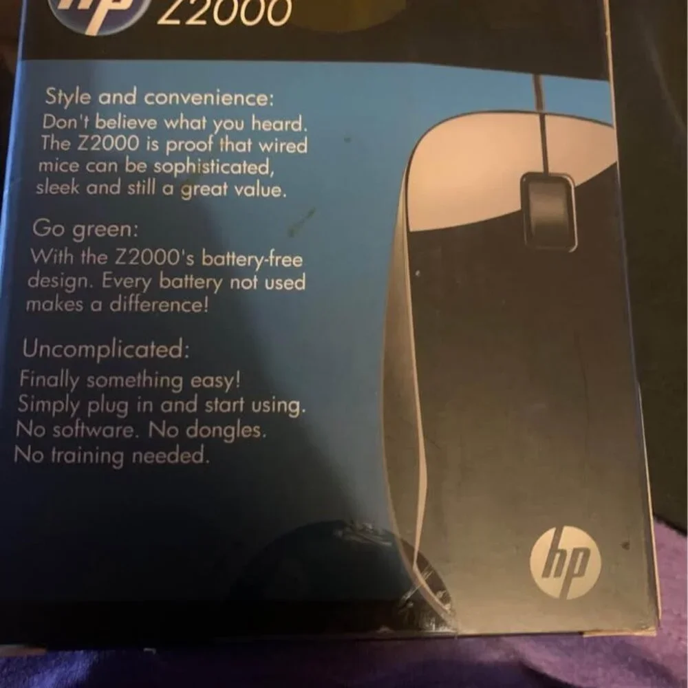 HP Wired Mouse Z2000